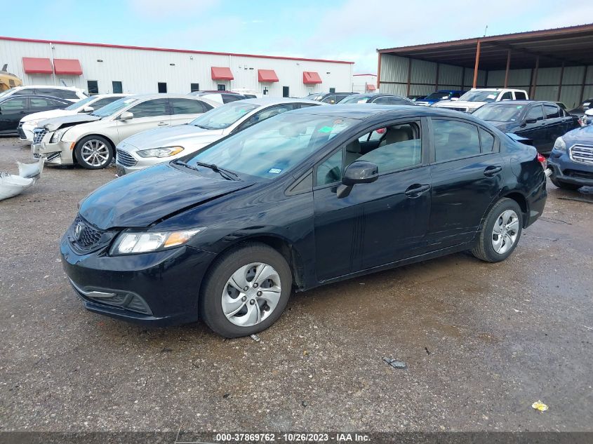 2013 HONDA CIVIC LX - 19XFB2F52DE043870