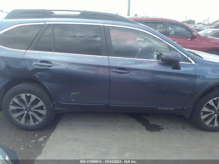 2016 SUBARU OUTBACK 2.5I LIMITED - 4S4BSANC9G3215991