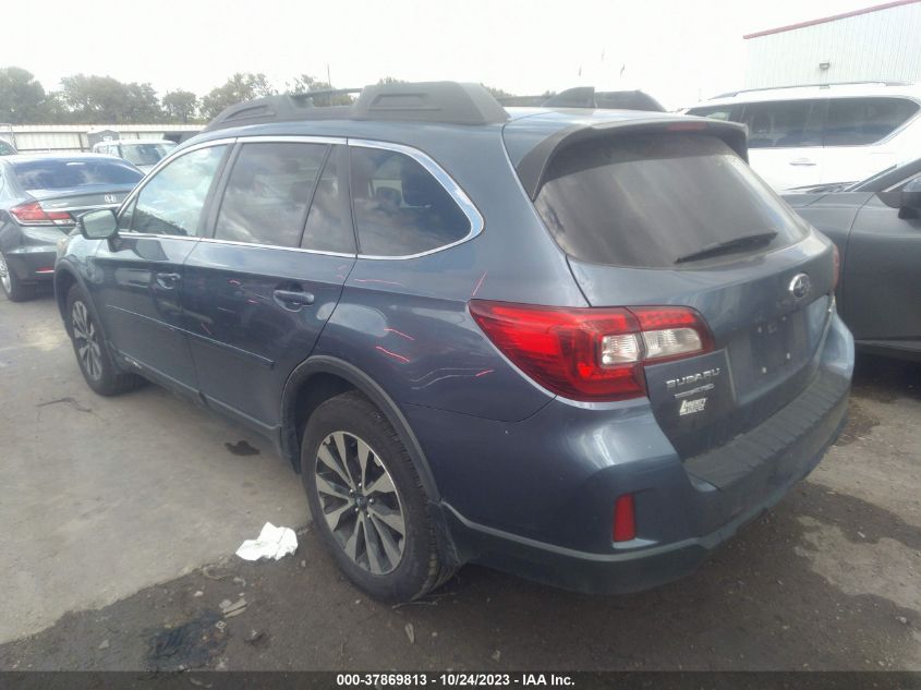 2016 SUBARU OUTBACK 2.5I LIMITED - 4S4BSANC9G3215991