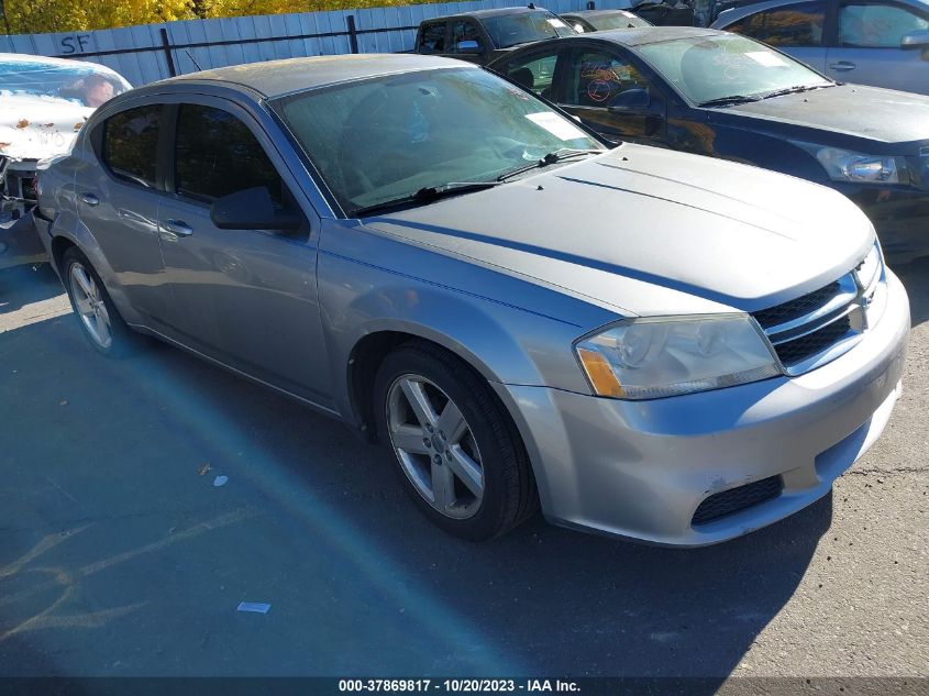2013 DODGE AVENGER SE - 1C3CDZAB0DN645119