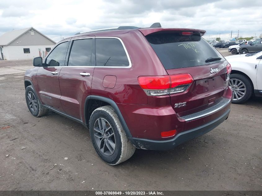 2017 JEEP GRAND CHEROKEE LIMITED - 1C4RJFBG8HC716723
