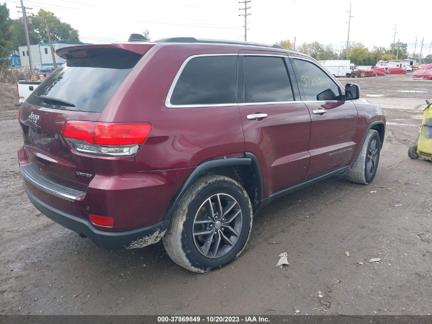 2017 JEEP GRAND CHEROKEE LIMITED - 1C4RJFBG8HC716723