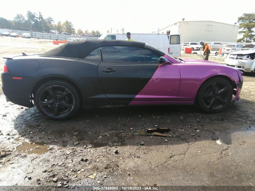 2015 CHEVROLET CAMARO LT - 2G1FD3D37F9294265
