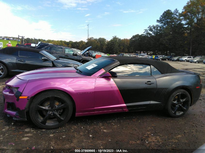 2015 CHEVROLET CAMARO LT - 2G1FD3D37F9294265