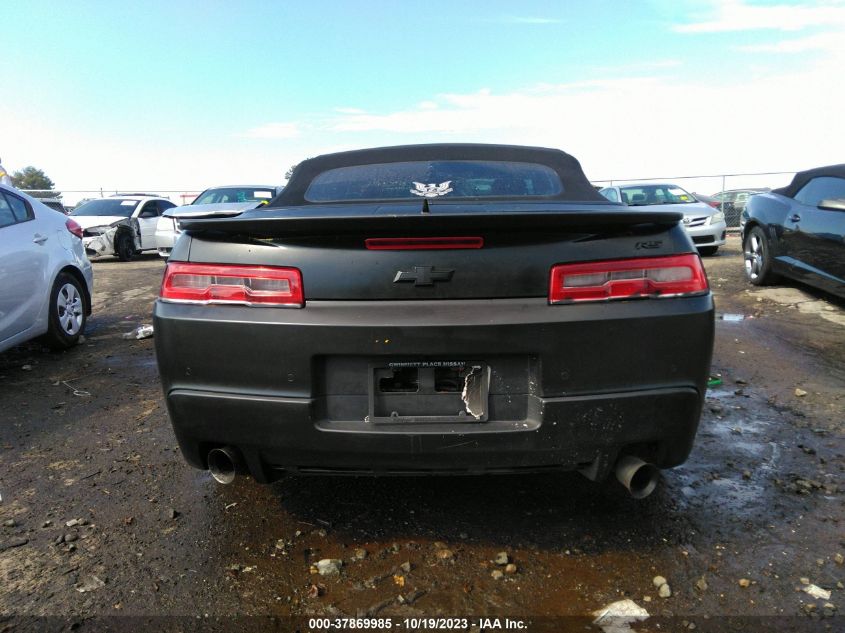 2015 CHEVROLET CAMARO LT - 2G1FD3D37F9294265