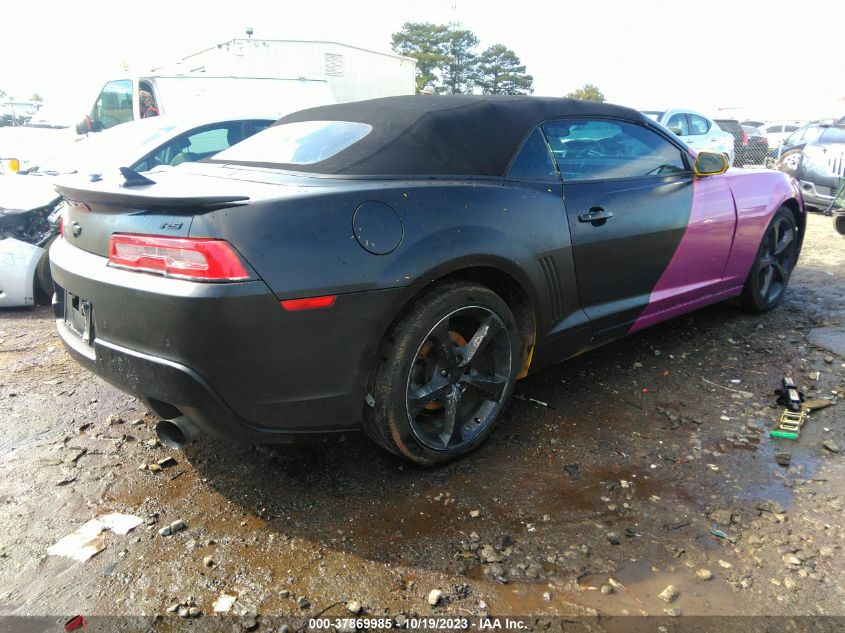 2015 CHEVROLET CAMARO LT - 2G1FD3D37F9294265