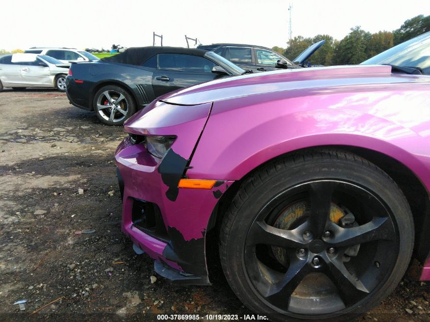 2015 CHEVROLET CAMARO LT - 2G1FD3D37F9294265