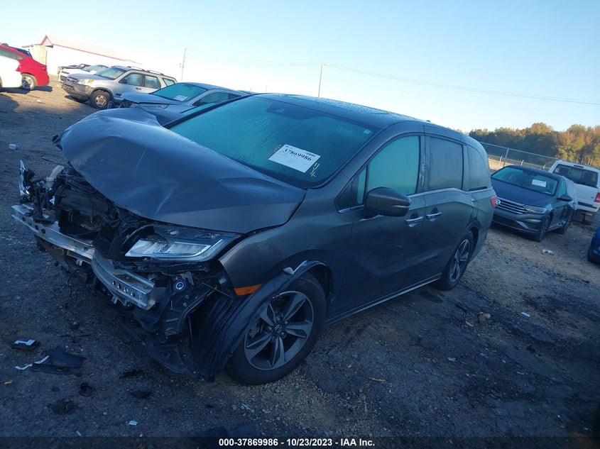 VIN 5FNRL6H88KB119690 2019 HONDA ODYSSEY TOURING