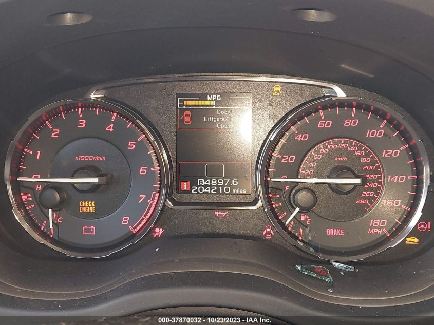 2015 SUBARU WRX - JF1VA1A65F9800881