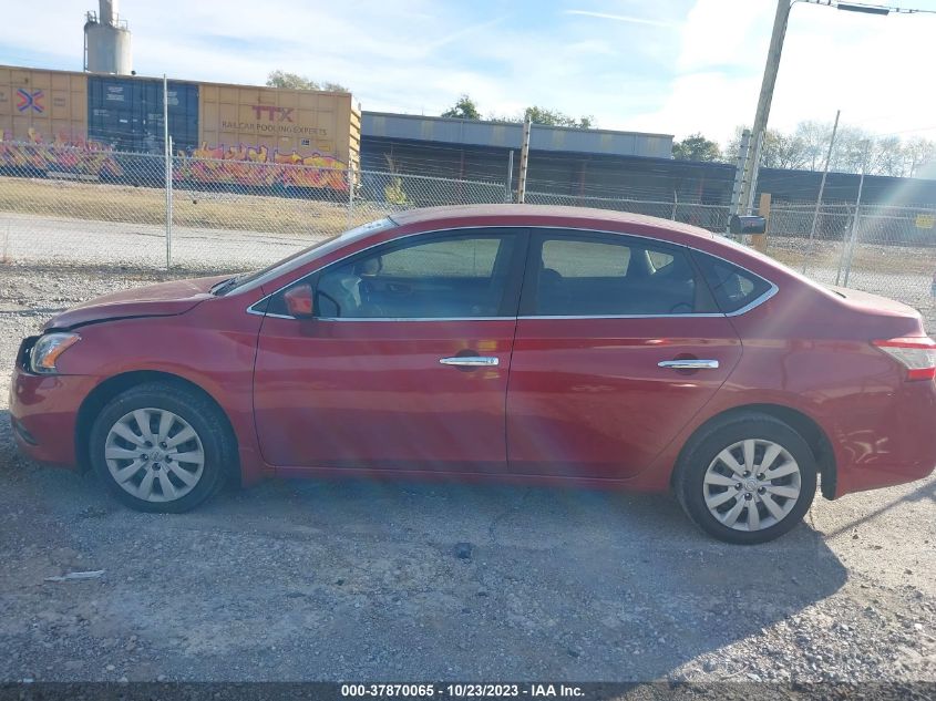 2014 NISSAN SENTRA S/SV/SR/SL - 3N1AB7AP8EY299627