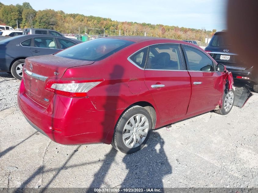 2014 NISSAN SENTRA S/SV/SR/SL - 3N1AB7AP8EY299627