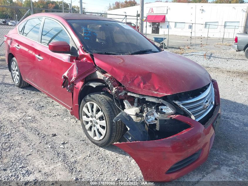 2014 NISSAN SENTRA S/SV/SR/SL - 3N1AB7AP8EY299627