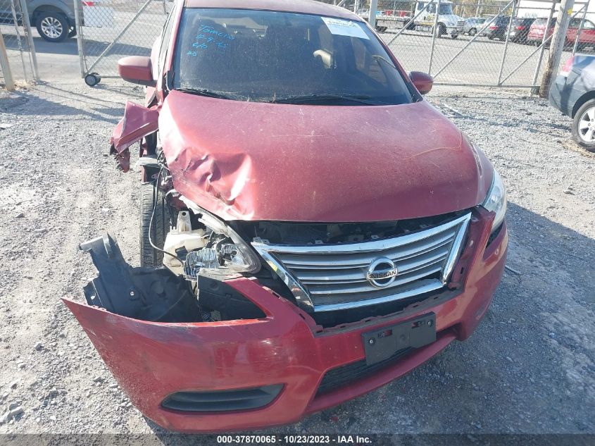 2014 NISSAN SENTRA S/SV/SR/SL - 3N1AB7AP8EY299627