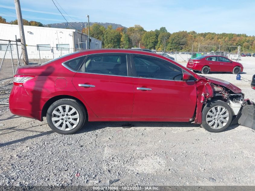 2014 NISSAN SENTRA S/SV/SR/SL - 3N1AB7AP8EY299627