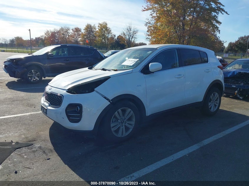 VIN KNDPMCACXK7491118 2019 KIA SPORTAGE LX