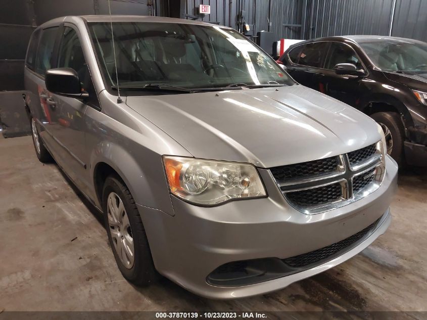 2013 DODGE GRAND CARAVAN AMERICAN VALUE PKG - 2C4RDGBG6DR757155