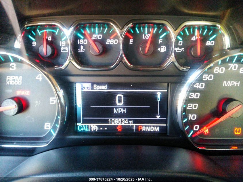 2016 CHEVROLET SILVERADO 1500 LTZ - 1GCVKSEC4GZ377662
