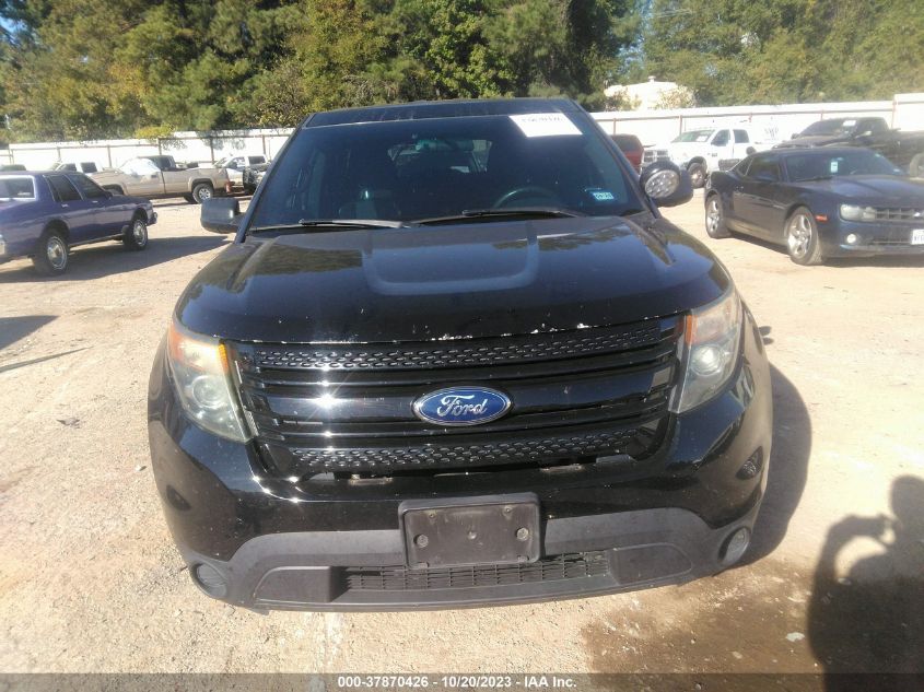 2014 FORD UTILITY POLICE INTERCEPTOR 1FM5K8AR6EGA75890