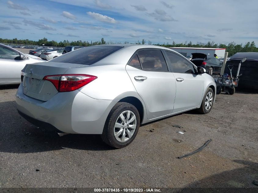 2015 TOYOTA COROLLA L/LE/S/S PLUS/LE PLUS - 2T1BURHE5FC331060