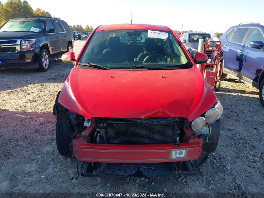 2013 CHEVROLET SONIC LT - 1G1JC6SH8D4192499