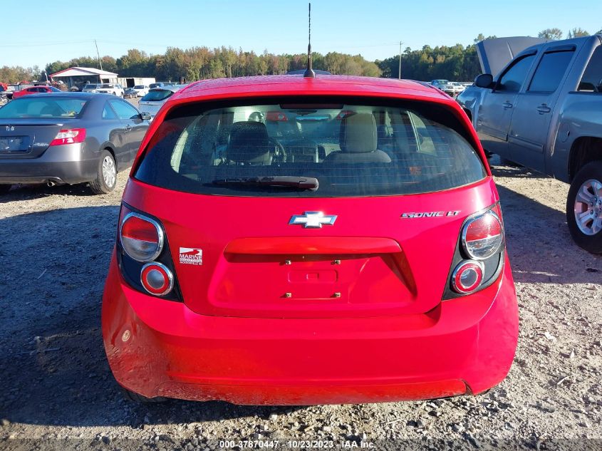 2013 CHEVROLET SONIC LT - 1G1JC6SH8D4192499