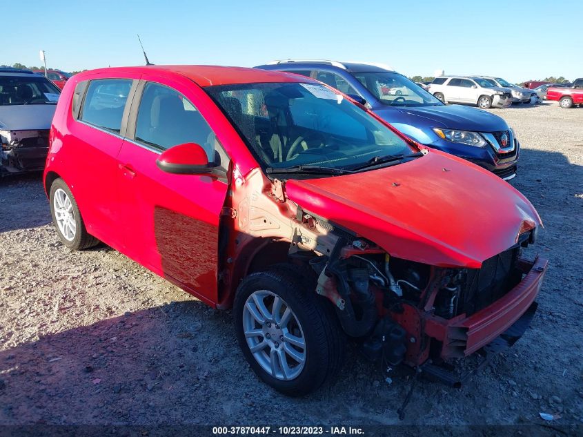 2013 CHEVROLET SONIC LT - 1G1JC6SH8D4192499