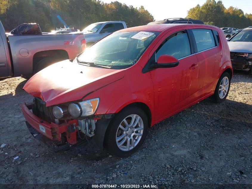 2013 CHEVROLET SONIC LT - 1G1JC6SH8D4192499