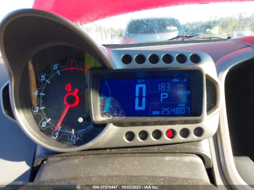 2013 CHEVROLET SONIC LT - 1G1JC6SH8D4192499