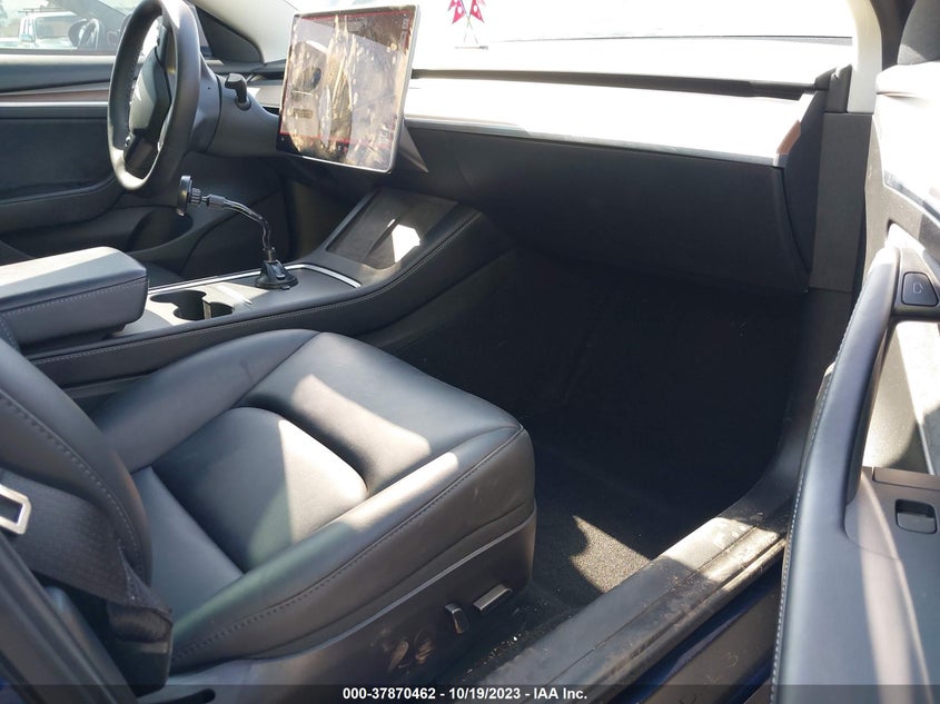 VIN 5YJ3E1EB1NF127735 2022 TESLA MODEL 3 LONG RANGE