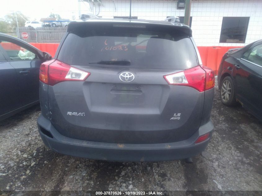 2014 TOYOTA RAV4 LE - JTMBFREV5EJ006653