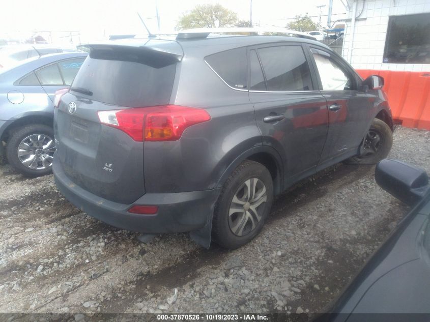 2014 TOYOTA RAV4 LE - JTMBFREV5EJ006653