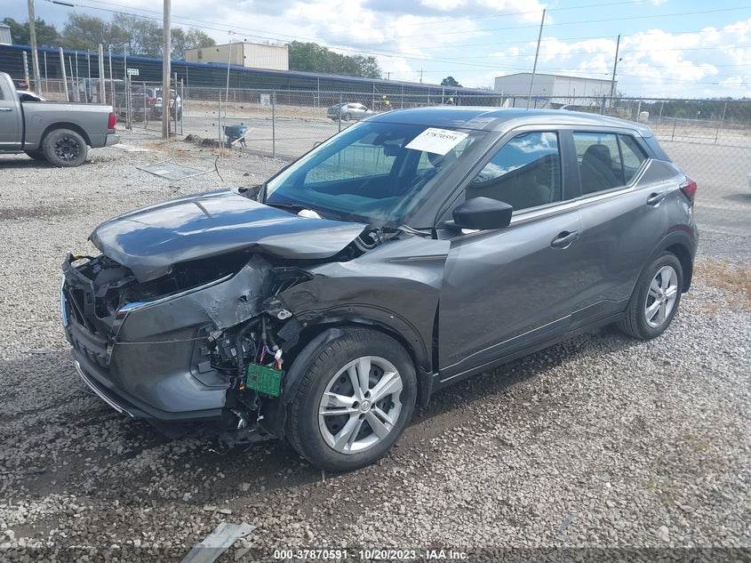 VIN 3N1CP5BVXML491641 2021 NISSAN KICKS S