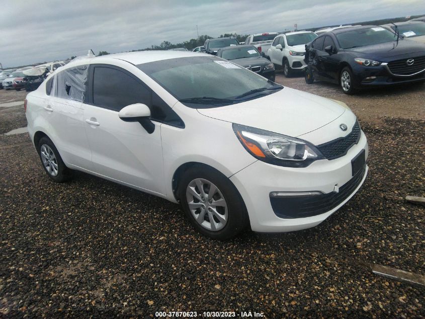 2016 KIA RIO LX - KNADM4A3XG6608022