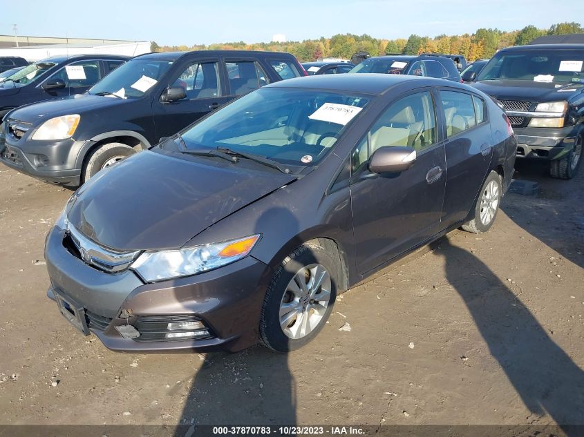 2013 HONDA INSIGHT EX - JHMZE2H7XDS001610