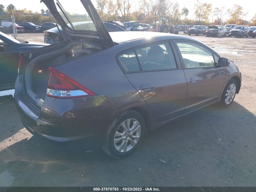 2013 HONDA INSIGHT EX - JHMZE2H7XDS001610