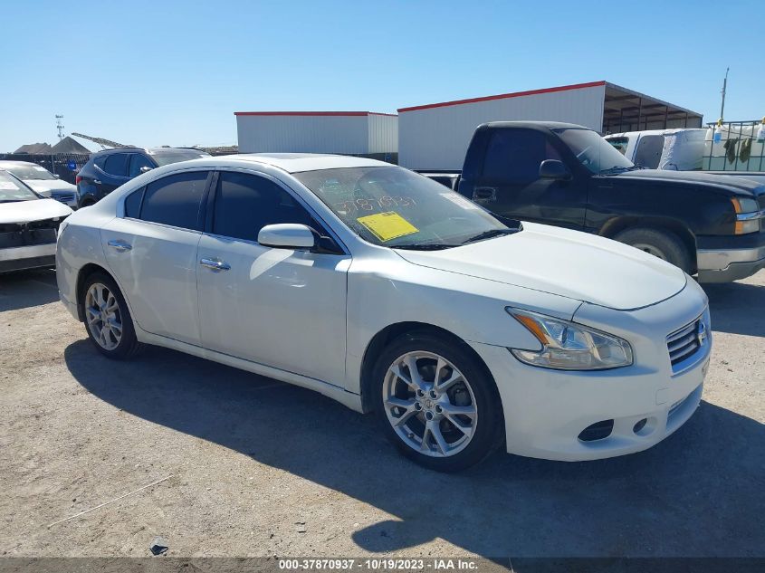 2014 NISSAN MAXIMA S/SV - 1N4AA5AP3EC466804