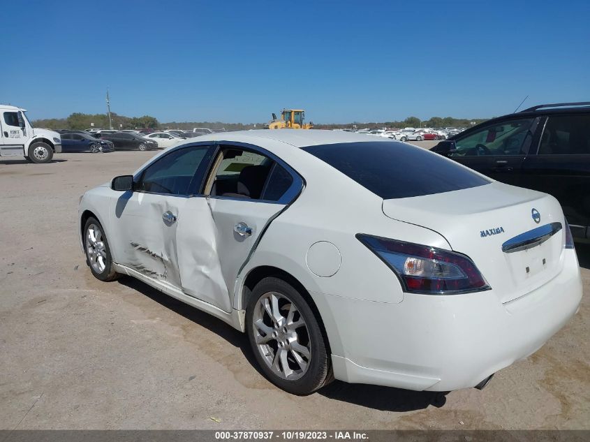 2014 NISSAN MAXIMA S/SV - 1N4AA5AP3EC466804