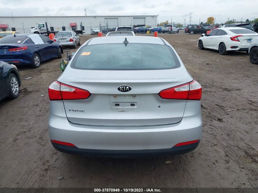 2015 KIA FORTE LX - KNAFK4A63F5427731