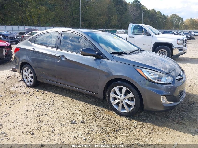 2013 HYUNDAI ACCENT GLS - KMHCU4AE0DU294948