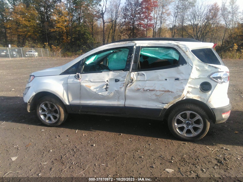VIN MAJ6S3GL9KC292731 2019 FORD ECOSPORT SE