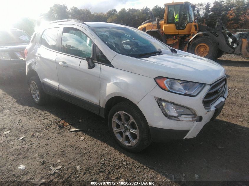 VIN MAJ6S3GL9KC292731 2019 FORD ECOSPORT SE