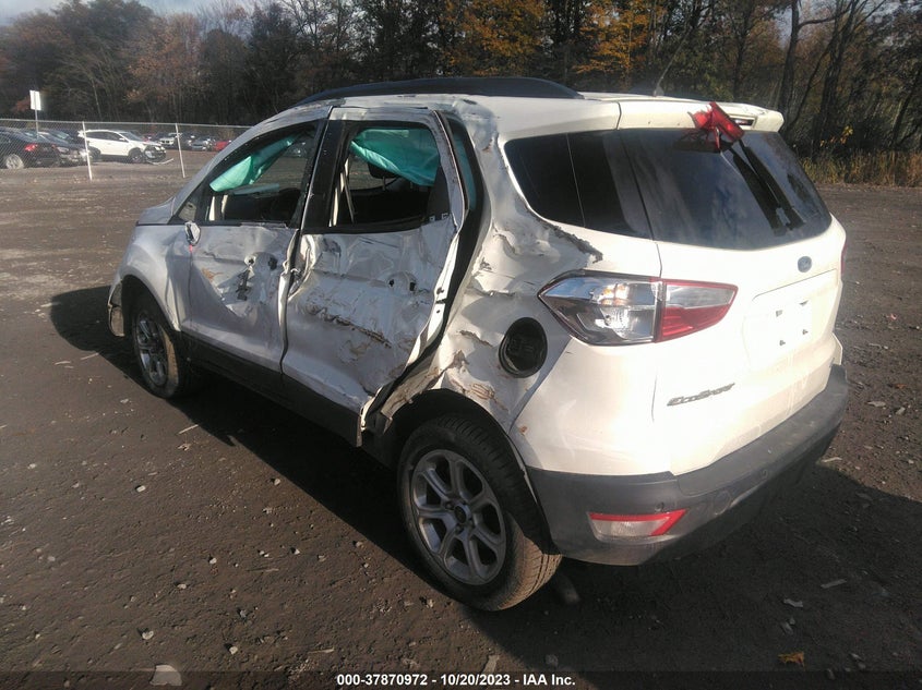 VIN MAJ6S3GL9KC292731 2019 FORD ECOSPORT SE