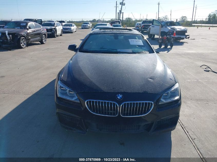 2015 BMW 640I GRAN COUPE WBA6A0C51FD318397