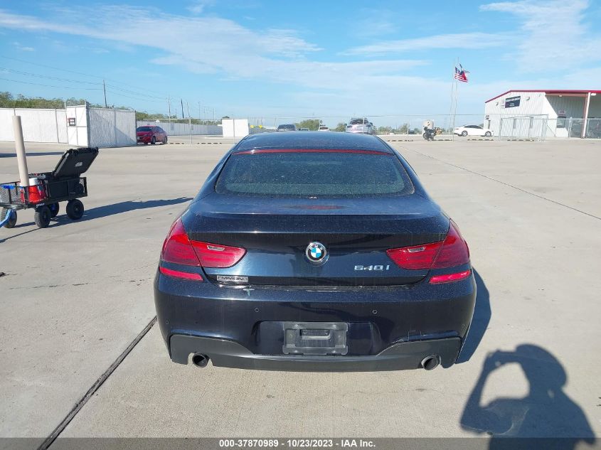 2015 BMW 640I GRAN COUPE WBA6A0C51FD318397