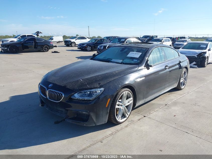 2015 BMW 640I GRAN COUPE WBA6A0C51FD318397