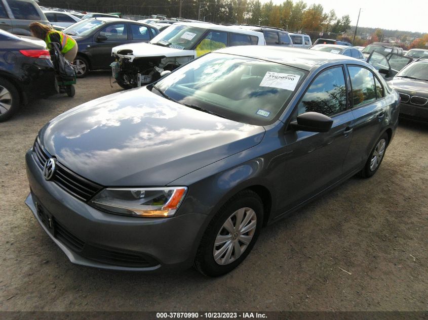 2014 VOLKSWAGEN JETTA SEDAN S 3VW2K7AJ8EM223987