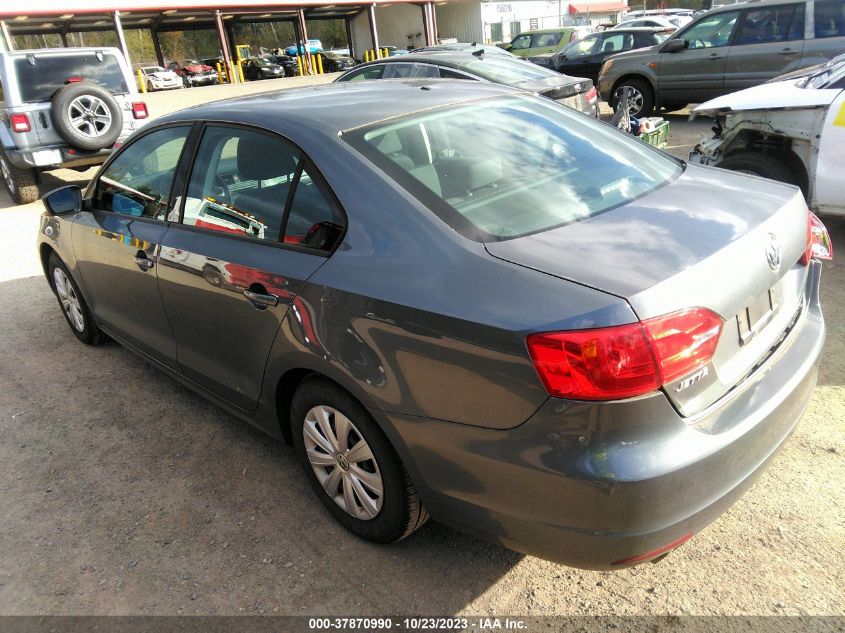 2014 VOLKSWAGEN JETTA SEDAN S 3VW2K7AJ8EM223987