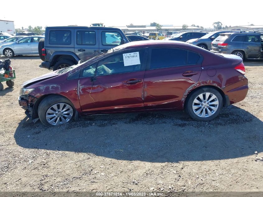 2014 HONDA CIVIC SEDAN LX - 19XFB2F52EE261941
