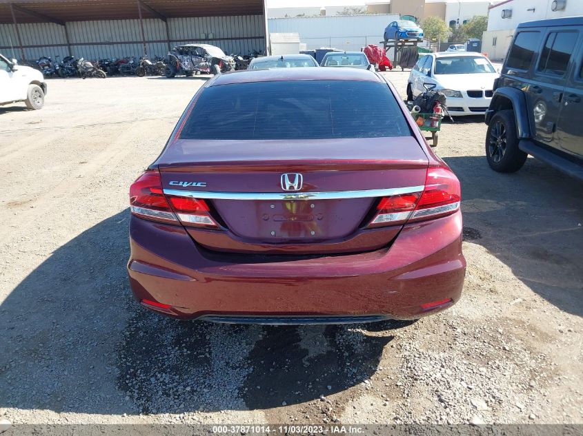 2014 HONDA CIVIC SEDAN LX - 19XFB2F52EE261941
