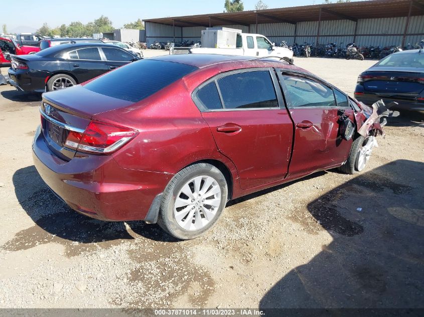 2014 HONDA CIVIC SEDAN LX - 19XFB2F52EE261941